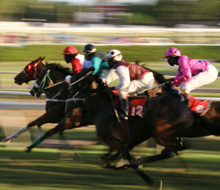 The Grand National, last furlong